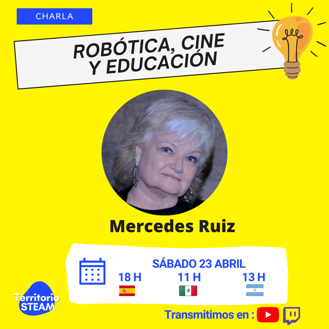 Robótica, cine y educación con Mercedes Ruiz - lodones